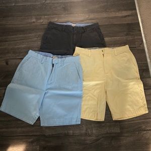 Jcrew shorts chino-19” 30 waist- at knee-3 pair